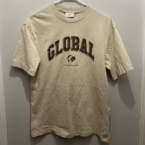 Global Tee Shirt from H&M only worn once